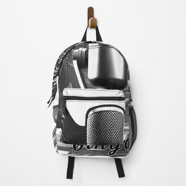 Item preview, Microphone isolated Singer lettering black white designed and sold by Salimgor Hangaround Music.