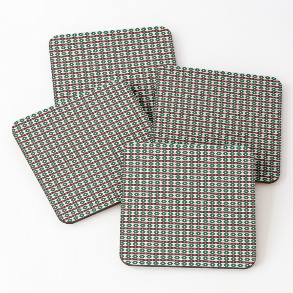 Item preview, Winter Whispers - Seamless Christmas Patterns in Ethereal Geometry designed and sold by Looming Lines.