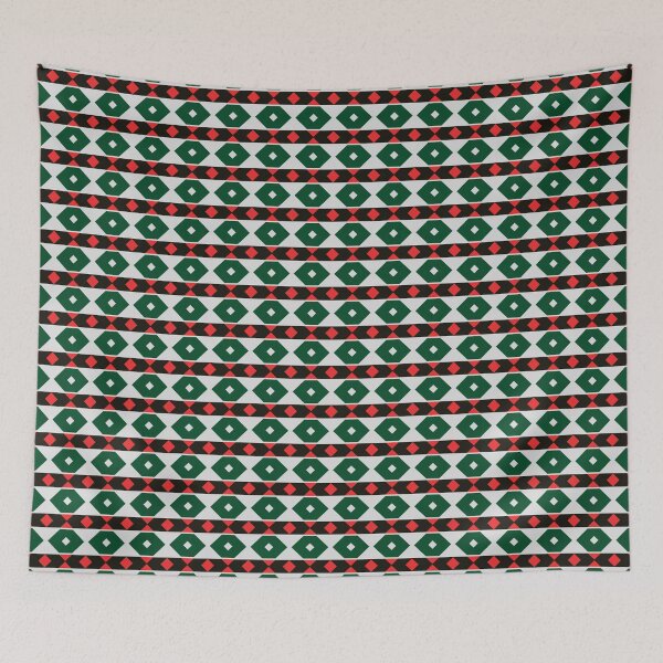 Item preview, Winter Whispers - Seamless Christmas Patterns in Ethereal Geometry designed and sold by Looming Lines.