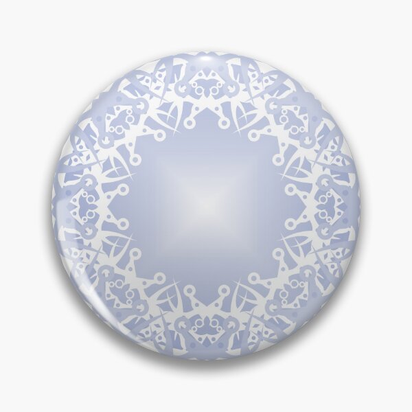 Item preview, Mandala /3 pastel blue and white. designed and sold by My-fake-places.