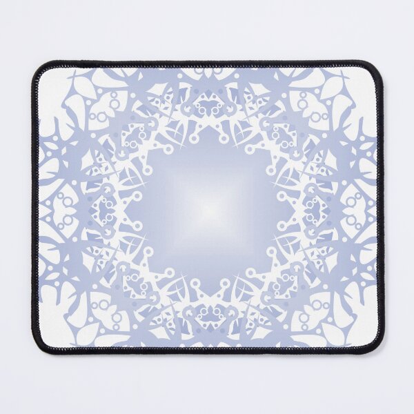 Item preview, Mandala /3 pastel blue and white. designed and sold by My-fake-places.