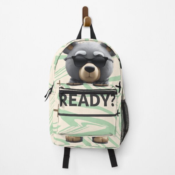 Item preview, Ready for Cool Adventures: Artistic Bear Art Model designed and sold by ALITTLETOWN.