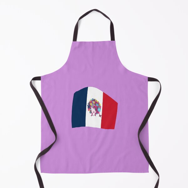 Item preview, Art Nouveau French Flag designed and sold by lobodelnoir.