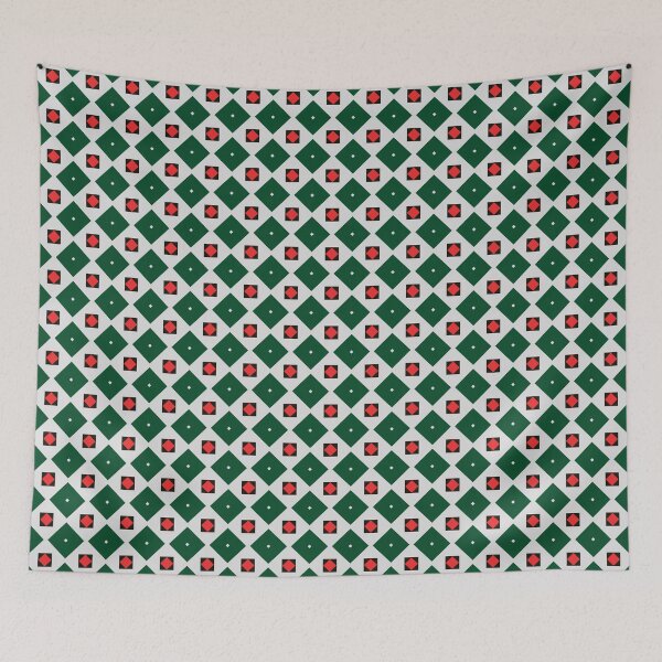 Item preview, Festive Symmetry Serenade - Seamless Christmas Patterns  designed and sold by Looming Lines.