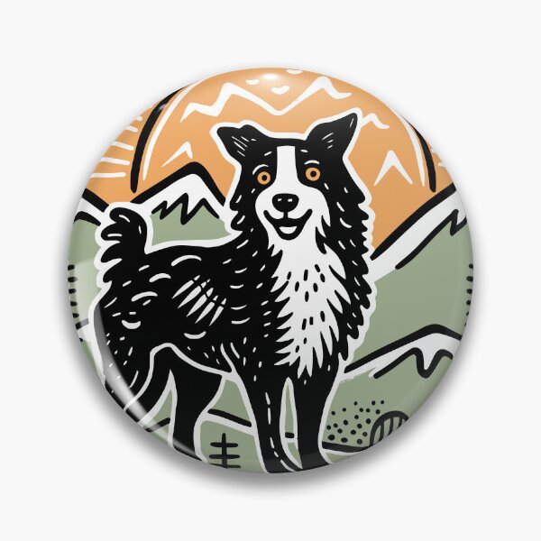Item preview, Happy Border Collie designed and sold by TheHellSong.