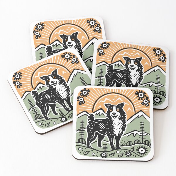 Item preview, Happy Border Collie designed and sold by TheHellSong.