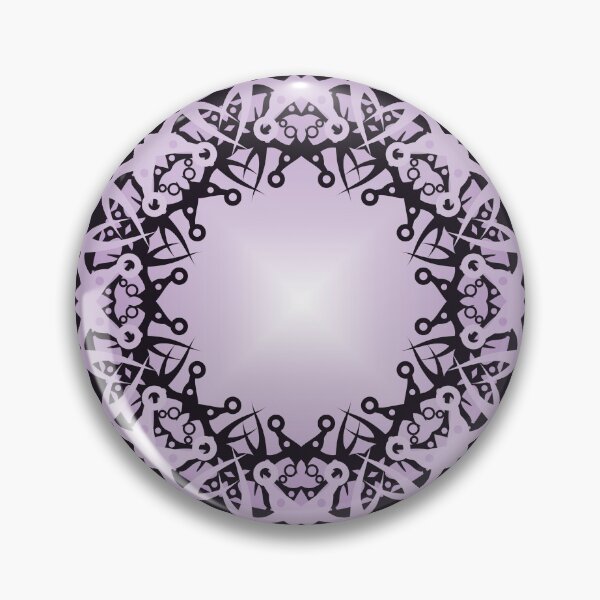 Item preview, Mandala /6 pastel purple and white. designed and sold by My-fake-places.