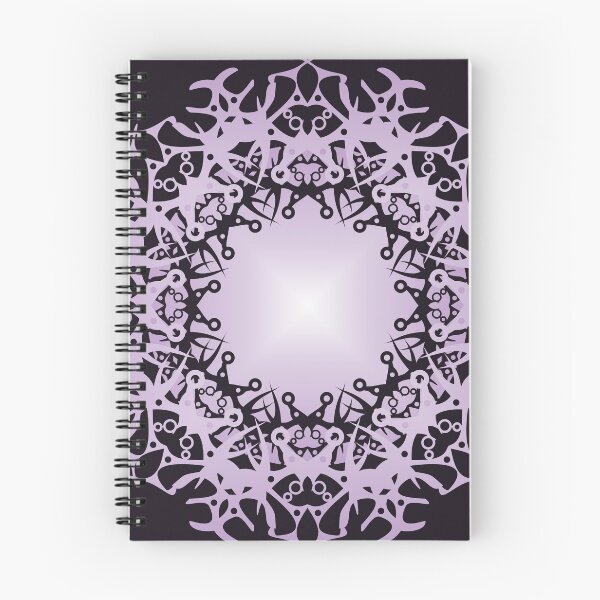 Item preview, Mandala /6 pastel purple and white. designed and sold by My-fake-places.
