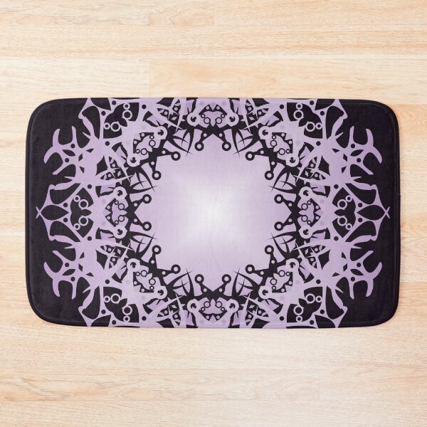 Item preview, Mandala /6 pastel purple and white. designed and sold by My-fake-places.