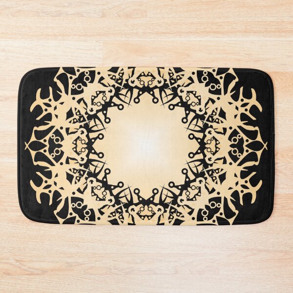 Item preview, Mandala /7 pastel orange and white. designed and sold by My-fake-places.