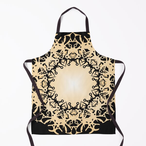 Item preview, Mandala /7 pastel orange and white. designed and sold by My-fake-places.