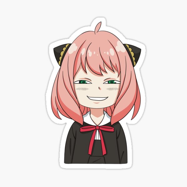 Anya's smug face is great for stickers (SPYxFAMILY) : r/manga