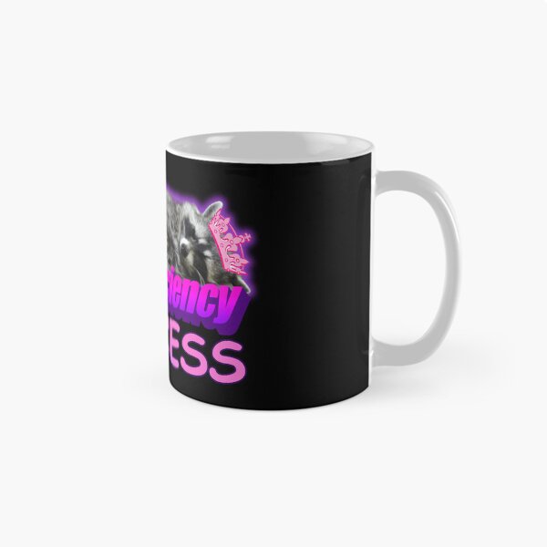 Item preview, Iron Deficiency Princess Raccoon Meme designed and sold by swankyswamprat.