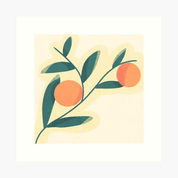 Oranges Art Print