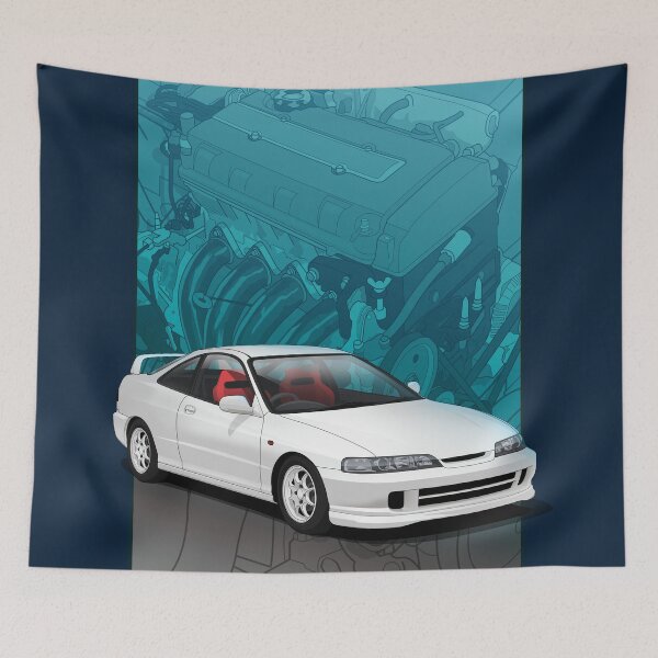 Item preview, Integra dc2 with b series background designed and sold by ArtyMotive.