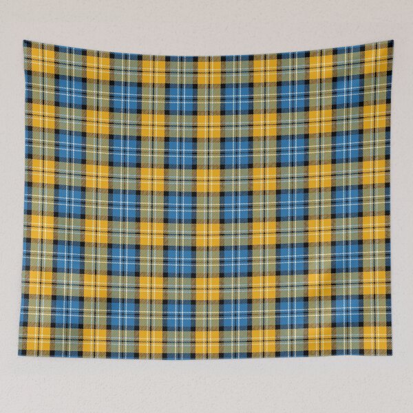 Item preview, Blue And Yellow Plaid designed and sold by Ayesha Saleem.