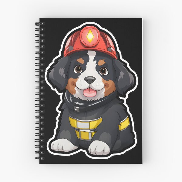 Item preview, Bombero Berner Puppy designed and sold by CUTEDOGGIEZ.