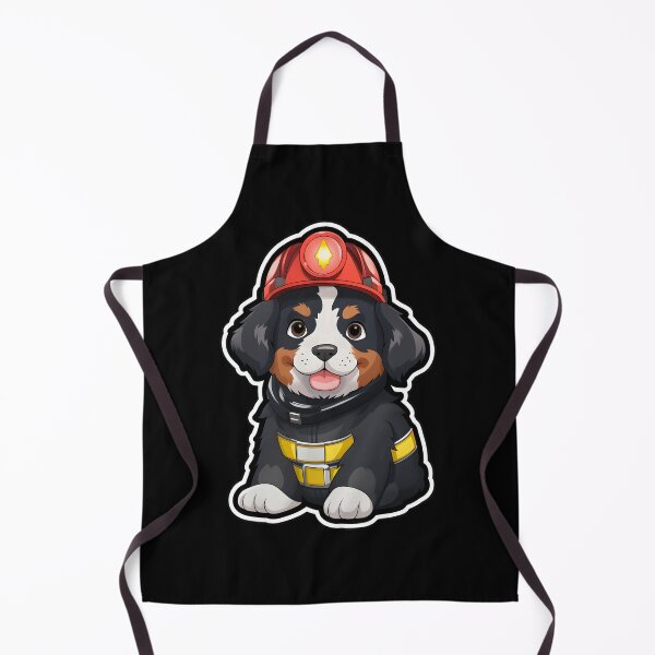 Item preview, Firefighter Berner Puppy designed and sold by CUTEDOGGIEZ.