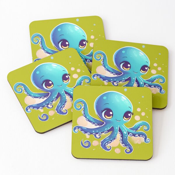 Item preview,  Adorable Little Octopus designed and sold by DigiDreamyArt.