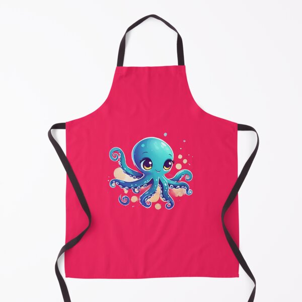 Item preview, Adorable Little Octopus designed and sold by DigiDreamyArt.