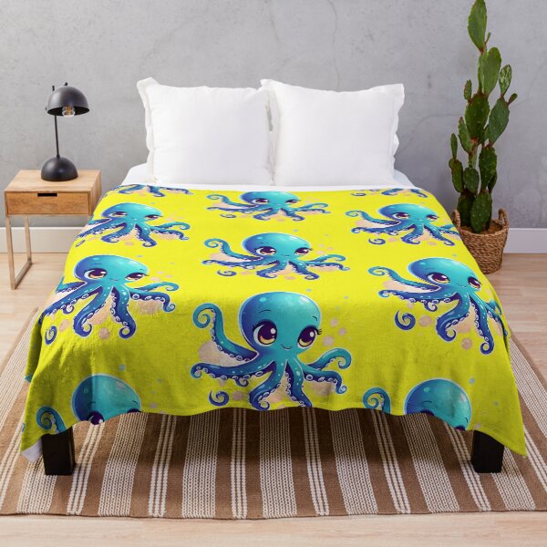 Item preview, Adorable Little Octopus designed and sold by DigiDreamyArt.
