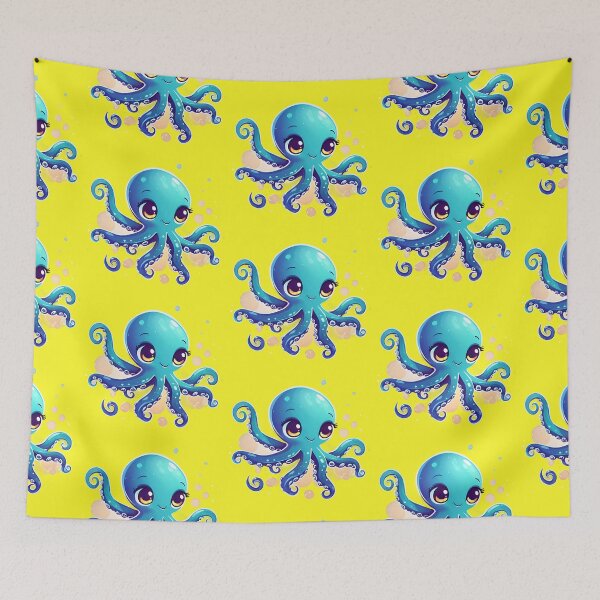 Item preview,  Adorable Little Octopus designed and sold by DigiDreamyArt.