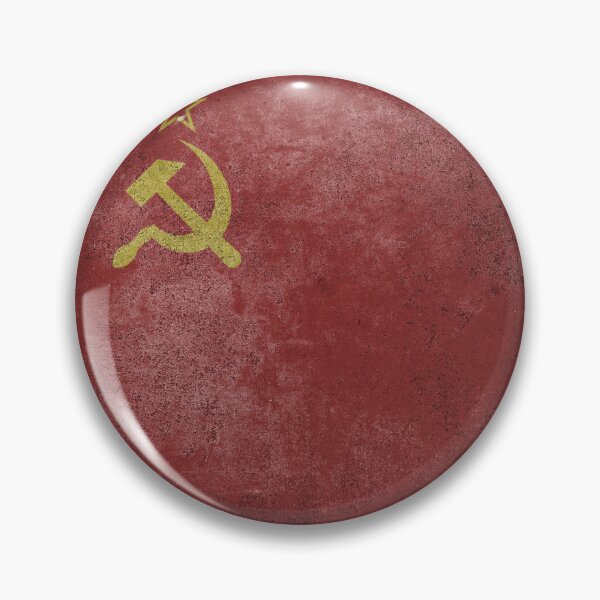 Item preview, Distressed, Old, Faded & Worn Flag of the former Soviet Union / USSR (Красное Знамя) designed and sold by STUDIO-72.