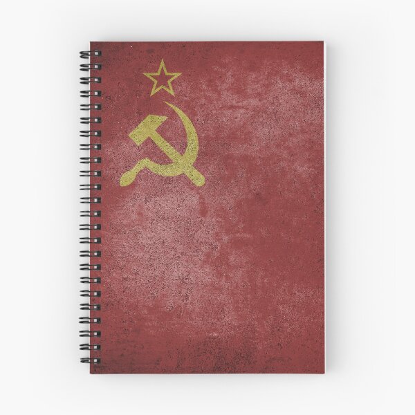 Item preview, Distressed, Old, Faded & Worn Flag of the former Soviet Union / USSR (Красное Знамя) designed and sold by STUDIO-72.