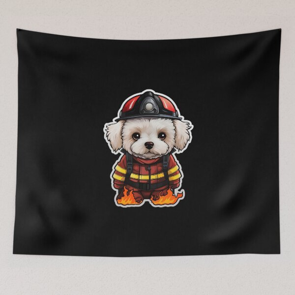 Artikelvorschau, Feuerwehrmann Tenerife Puppy entworfen und verkauft von CUTEDOGGIEZ.