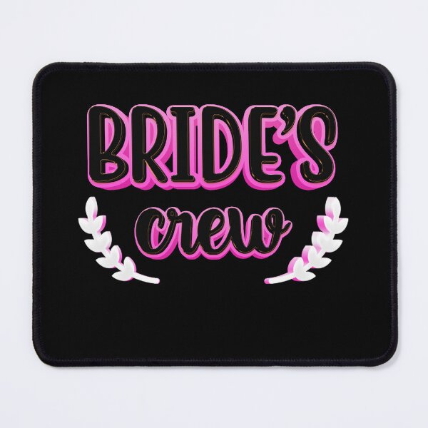 Item preview, "Bride's Crew" Bachelorette Party T-Shirt Design designed and sold by Myth Whisperers.