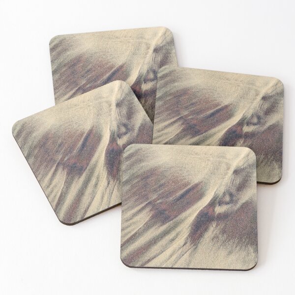 Item preview, Precious Natural Abstracts - Sand Patterns with Pyrope Garnet and Iron Ore designed and sold by Georgia Mizuleva.
