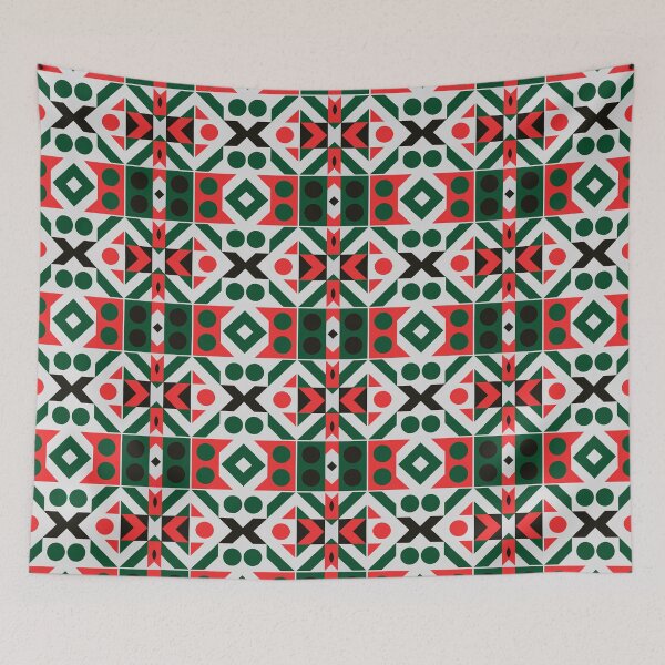 Item preview, Christmas Dreams - Seamless Patterns in Geometric Fantasy designed and sold by Looming Lines.