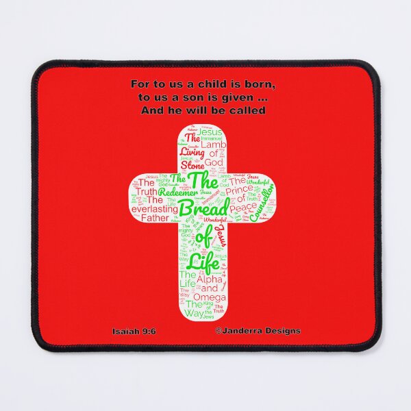 Item preview, Red Unto us a Child is Born designed and sold by JanderraDesigns.