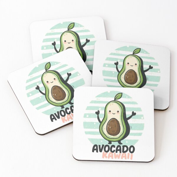 Item preview, avocado kawaii designed and sold by unicornunicorn.