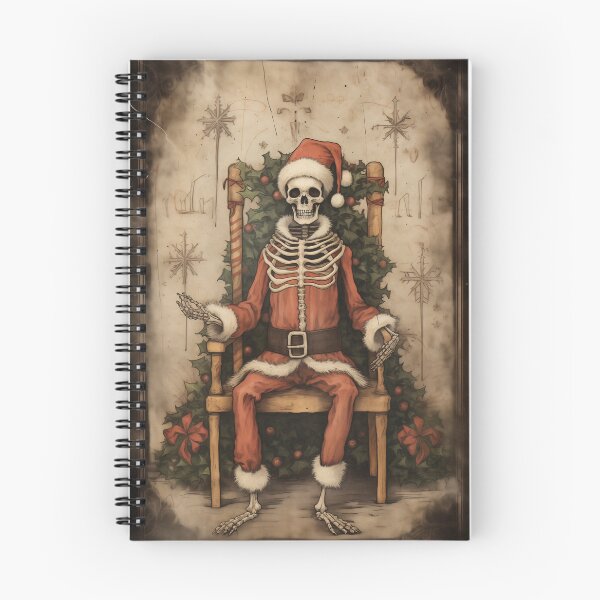 Item preview, Santa skeleton designed and sold by DarkRedNight.