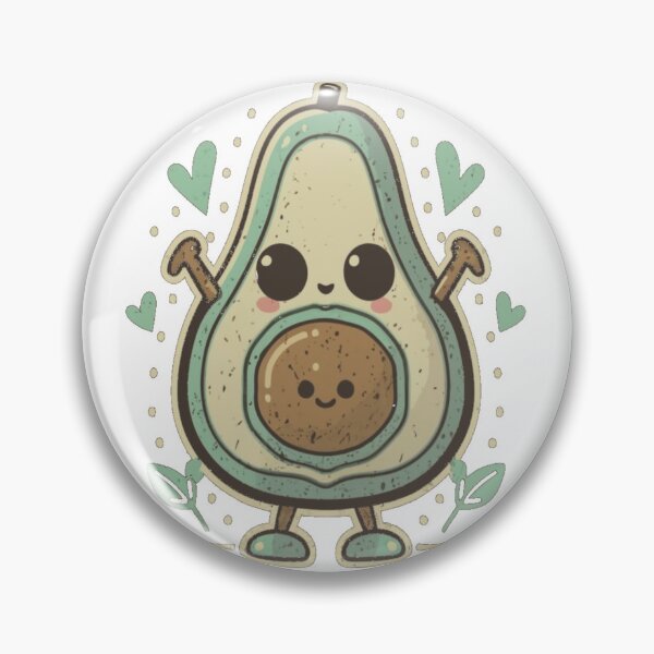 Item preview, avocado kawaii designed and sold by unicornunicorn.