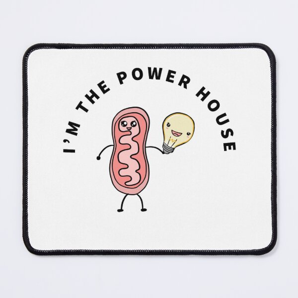 Item preview, I’m the power house mitochondria designed and sold by Mermaidssparkle.