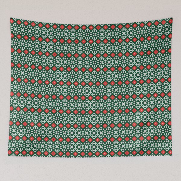Item preview, Serenading Snowflakes - Seamless Christmas Patterns Geometric Elegance designed and sold by Looming Lines.