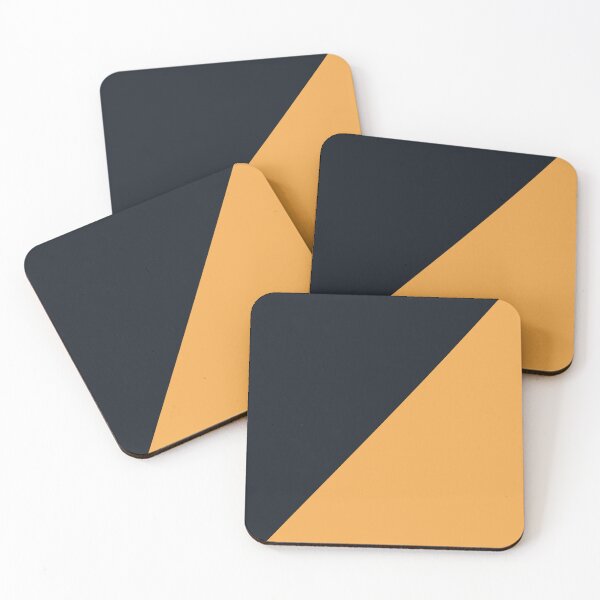 Item preview, Black and Orange Diagonal Colors designed and sold by Jeallan Designs.