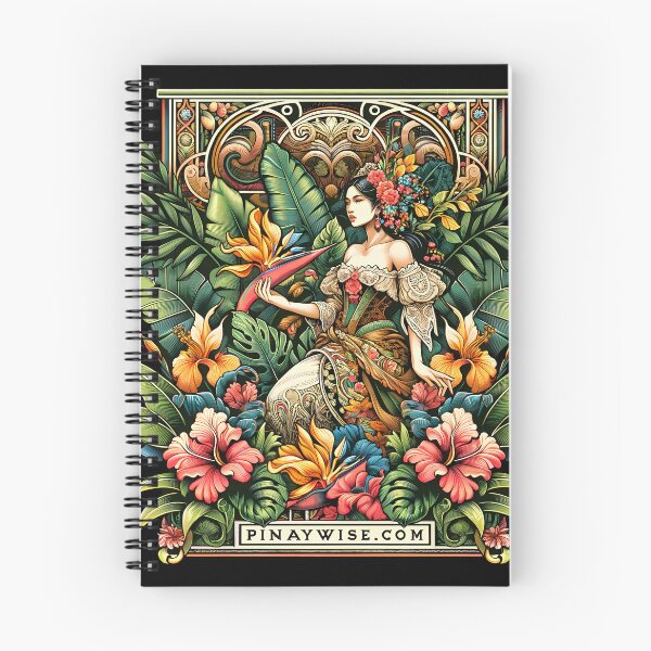 Artikelvorschau, Pinay Wise „Filipina in Blumen M4“ | Philippinen | Philippinisch | Pinoy | Pinay | Tagalog | Retro entworfen und verkauft von PinayWise.