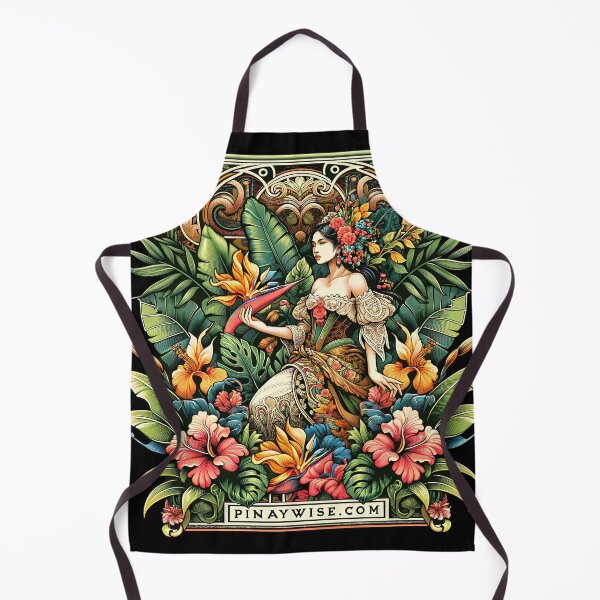 Artikelvorschau, Pinay Wise „Filipina in Blumen M4“ | Philippinen | Philippinisch | Pinoy | Pinay | Tagalog | Retro entworfen und verkauft von PinayWise.