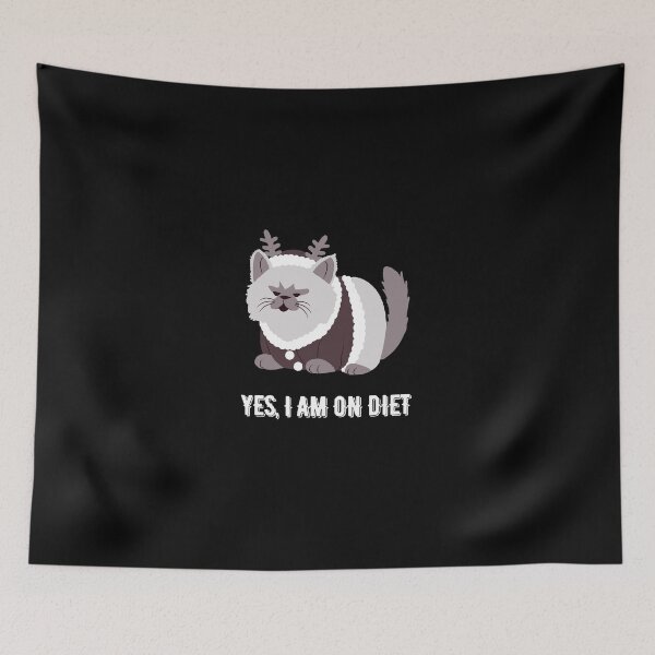 Item preview, Yes, I Am on Diet designed and sold by MotionWaves.