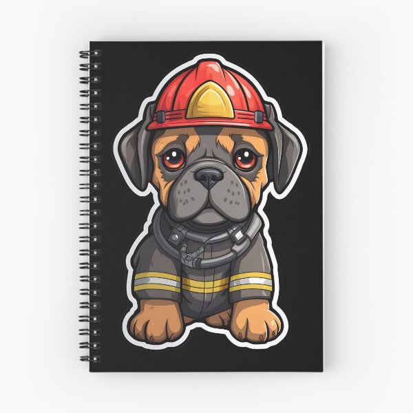 Item preview, Firefighter Boxer designed and sold by CUTEDOGGIEZ.