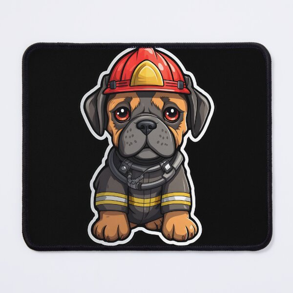 Item preview, Firefighter Boxer designed and sold by CUTEDOGGIEZ.
