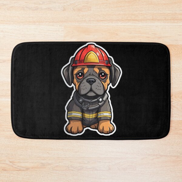 Item preview, Firefighter Boxer designed and sold by CUTEDOGGIEZ.
