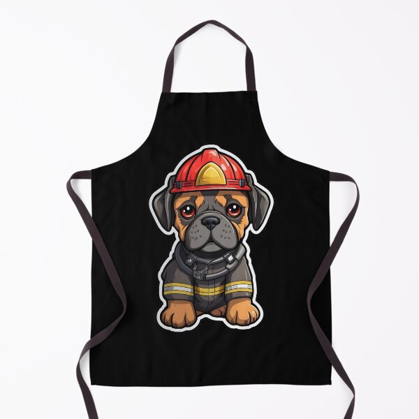 Item preview, Firefighter Boxer designed and sold by CUTEDOGGIEZ.