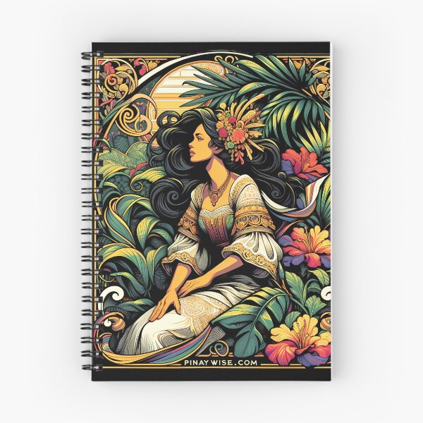 Artikelvorschau, Pinay Wise „Pinay in Blumen M6“ | Philippinen | Philippinisch | Pinoy | Pinay | Tagalog | Retro entworfen und verkauft von PinayWise.