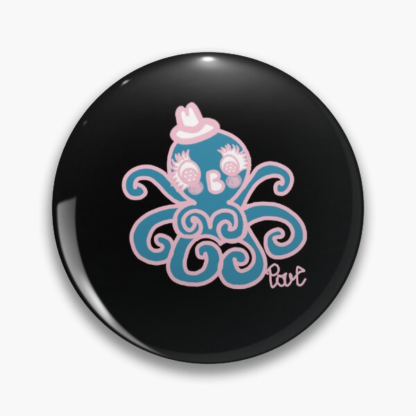 Item preview, LaMaisonOfMY La Pouty Pout Pout COLLECTION La Pouty Octopus No. 3 Black Series designed and sold by LaMaisonOfMY.