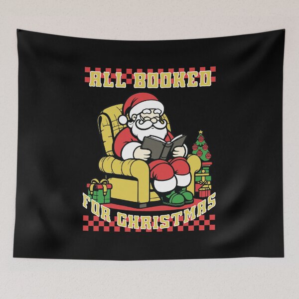 Item preview, All Booked For Christmas designed and sold by RockBeeDesigns.