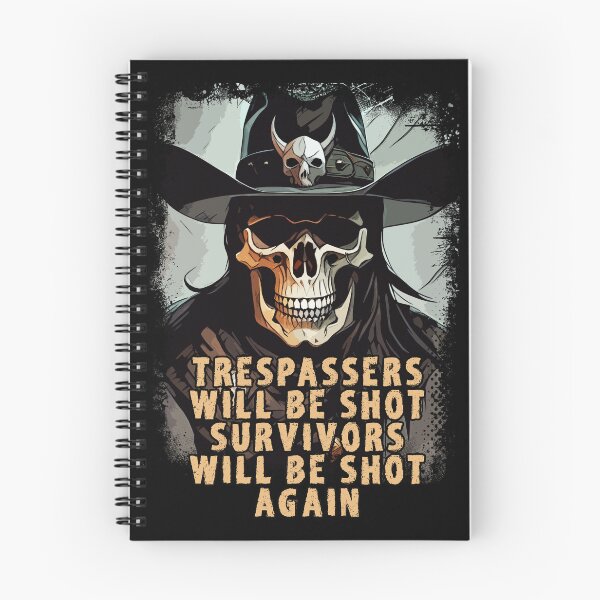 Item preview, Funny Wild West Cowboy Skull Sheriff Fantasy Art Style Quote designed and sold by Naumovski.